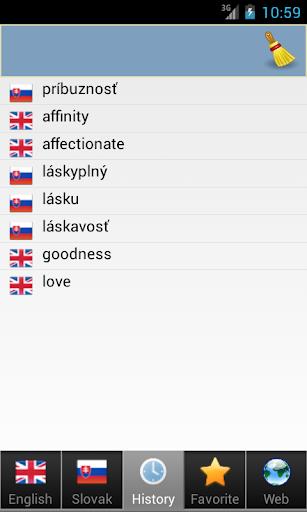 Slovak bestdict ภาพหน้าจอ 2