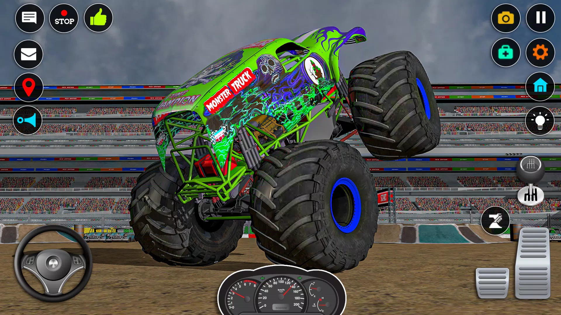 Monster Truck 4x4 Racing Games Captura de pantalla 0