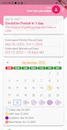 Ovulation Estimator Plus ဖန်သားပြင်ဓာတ်ပုံ 1