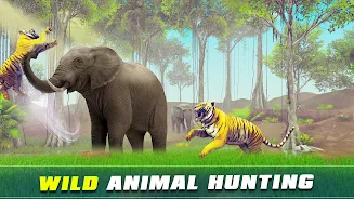 Safari Animal Hunter Simulator Ảnh chụp màn hình 1