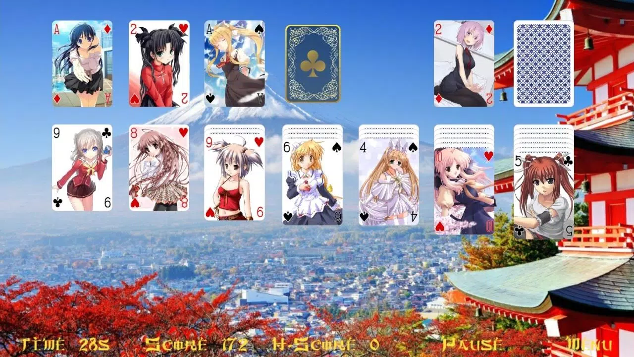 Miss Hentai Solitaire 스크린샷 0