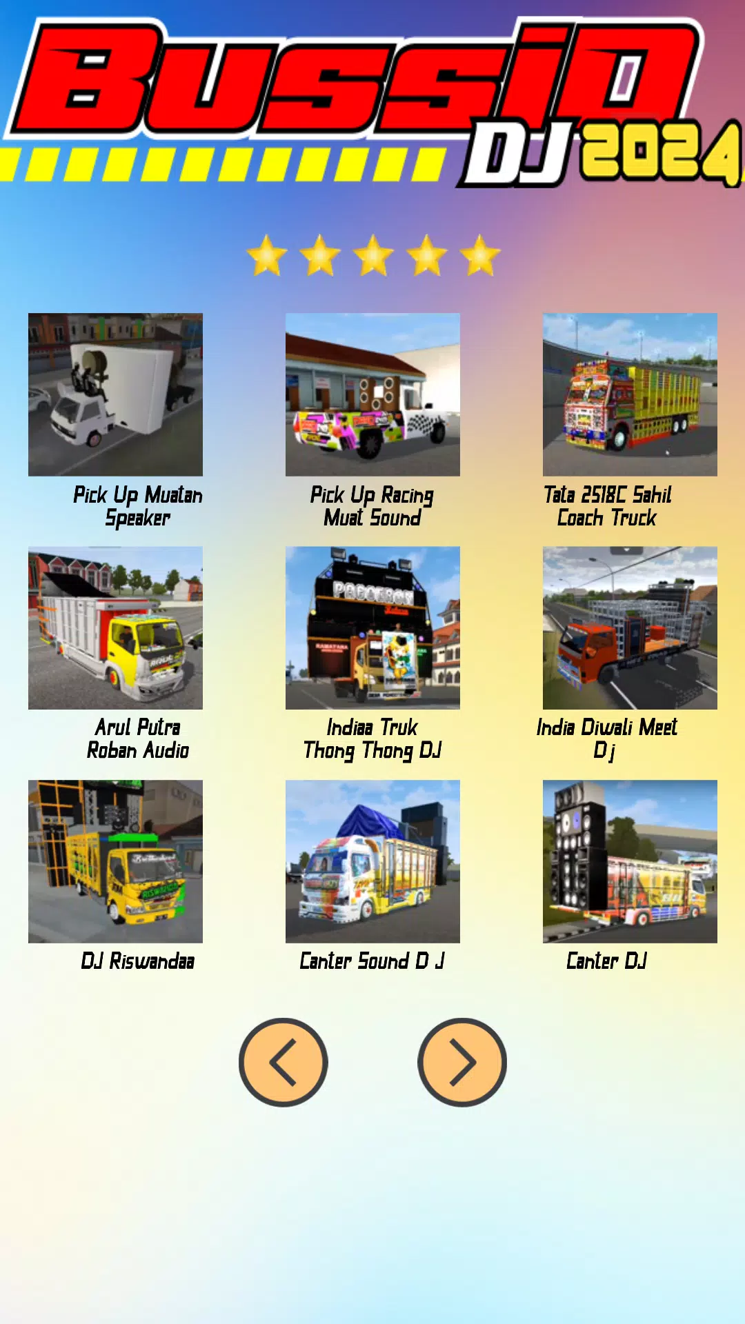 Mod Bussid DJ 2024 Tangkapan skrin 3