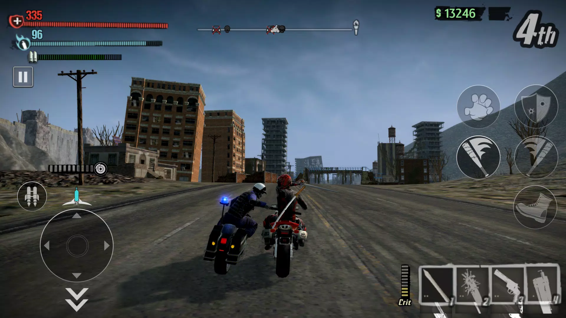 Road Redemption Mobile Schermafbeelding 1