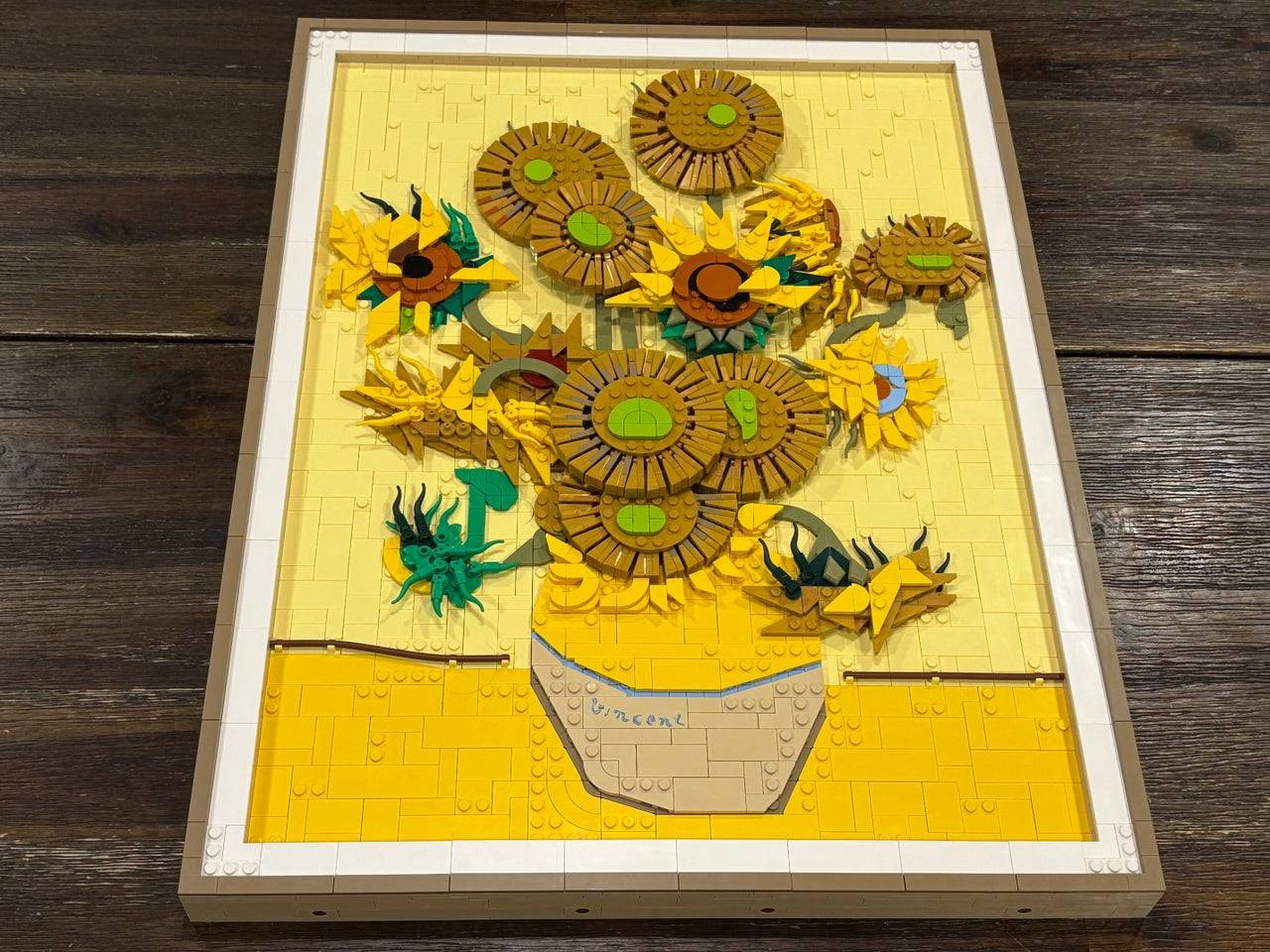 Lego Art Vincent Van Gogh - Girassóis