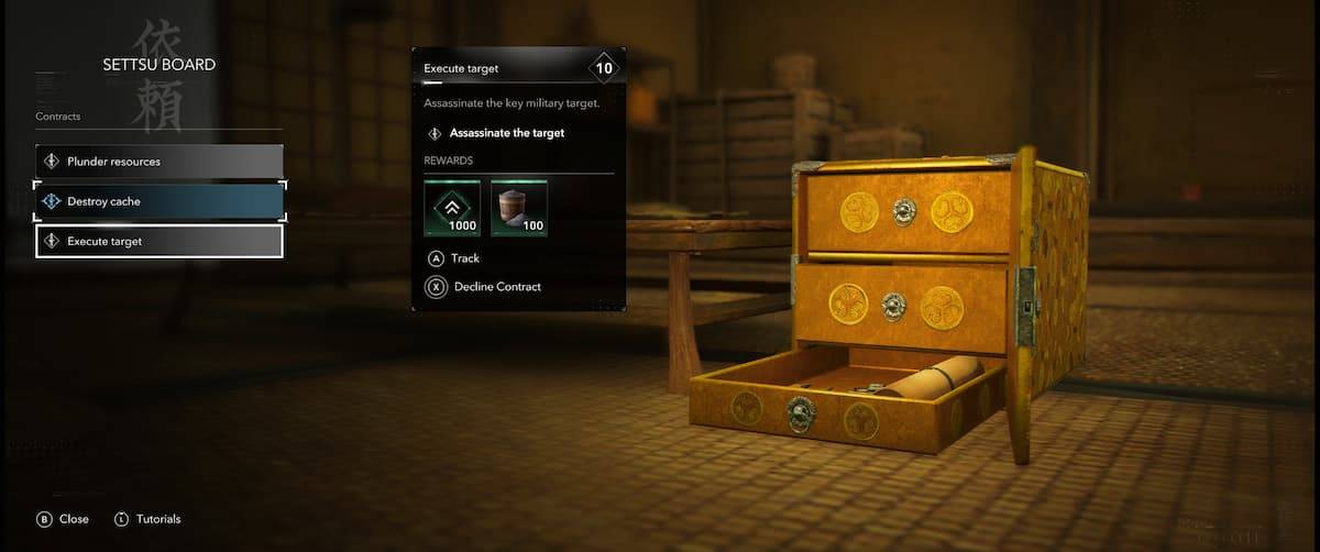 Assassin’s Creed Shadows Contracts
