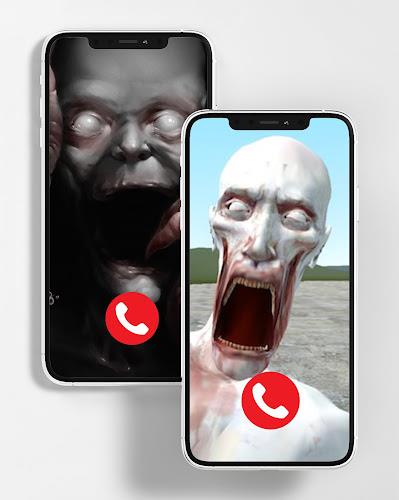 zombie horor fake video call Captura de pantalla 0