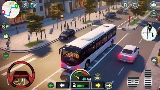 Bus Simulator Game Bus Game 3D স্ক্রিনশট 0