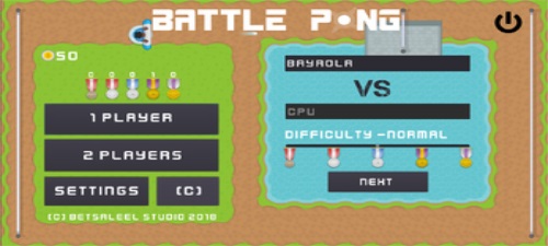 Battle Pong Captura de pantalla 1