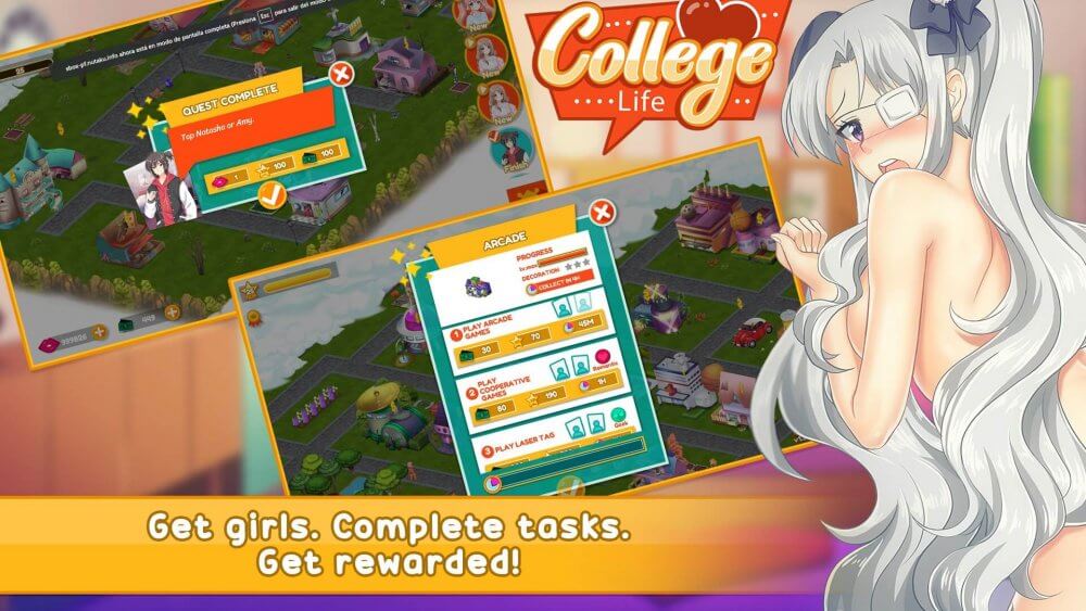 College Life Mod Ảnh chụp màn hình 0