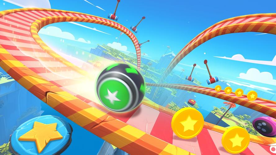 3D Super Rolling Ball Race ဖန်သားပြင်ဓာတ်ပုံ 2