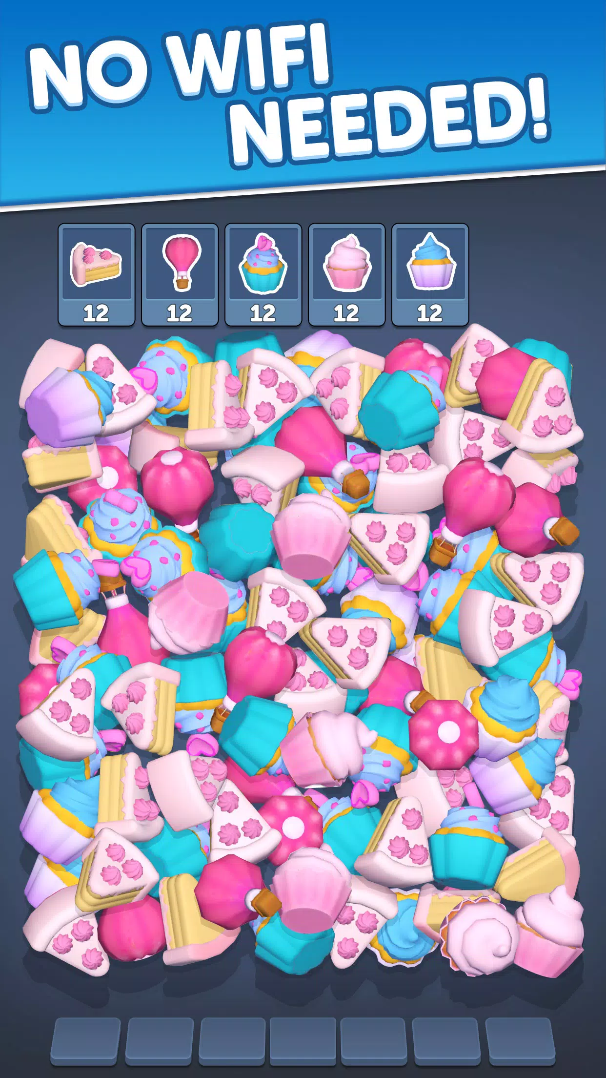 Triple Match: 3D Wonderland Скриншот 2