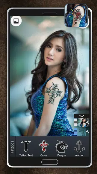 Tattoo For Photo ภาพหน้าจอ 1
