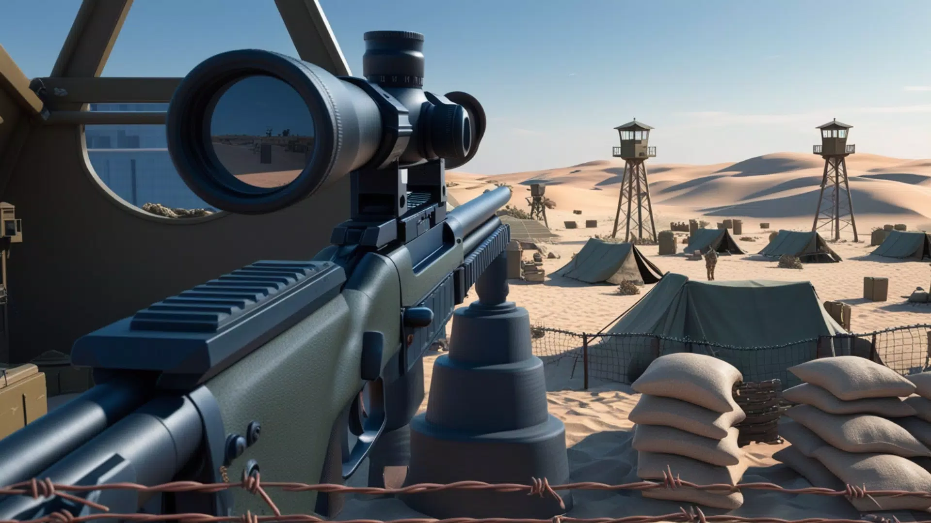 Sniper X : Desert Hunt FPS 3D Скриншот 0