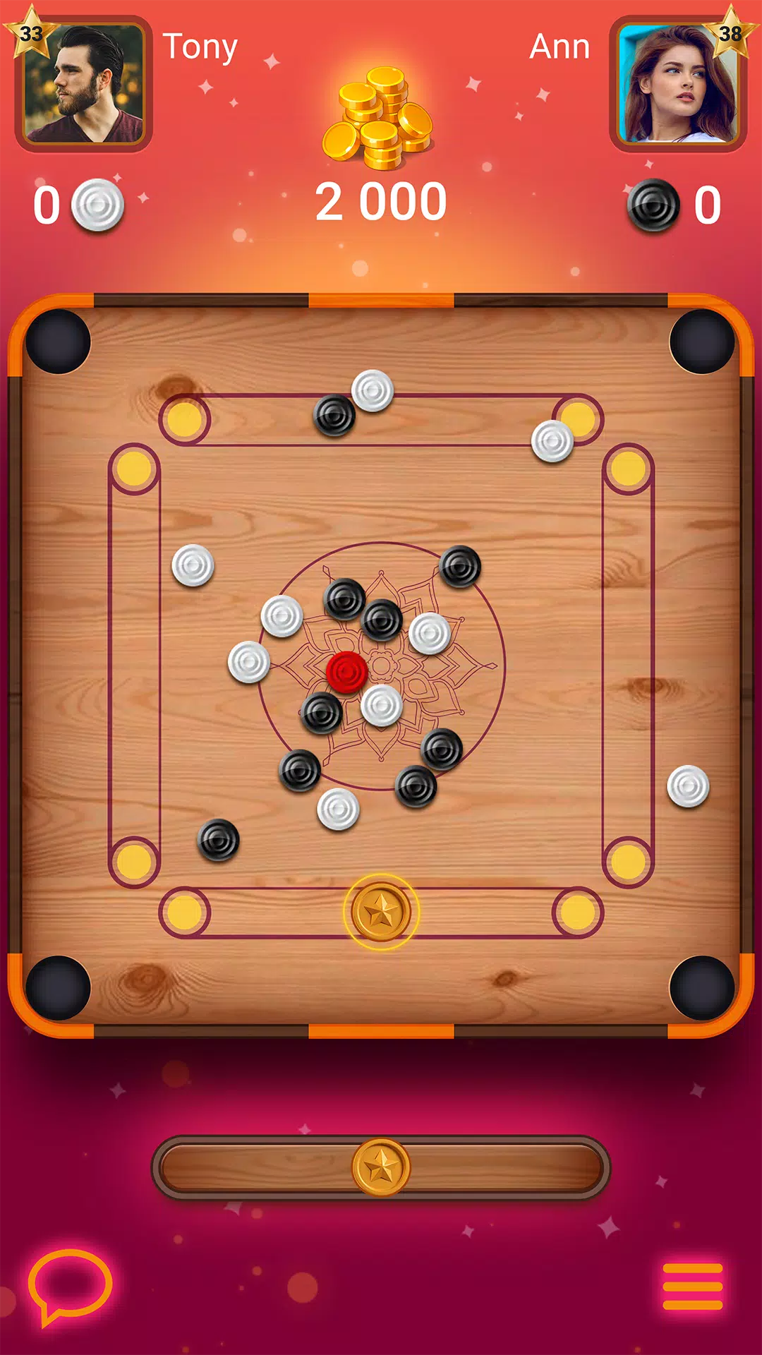 Carrom Lure - jeu de billard Capture d'écran 1