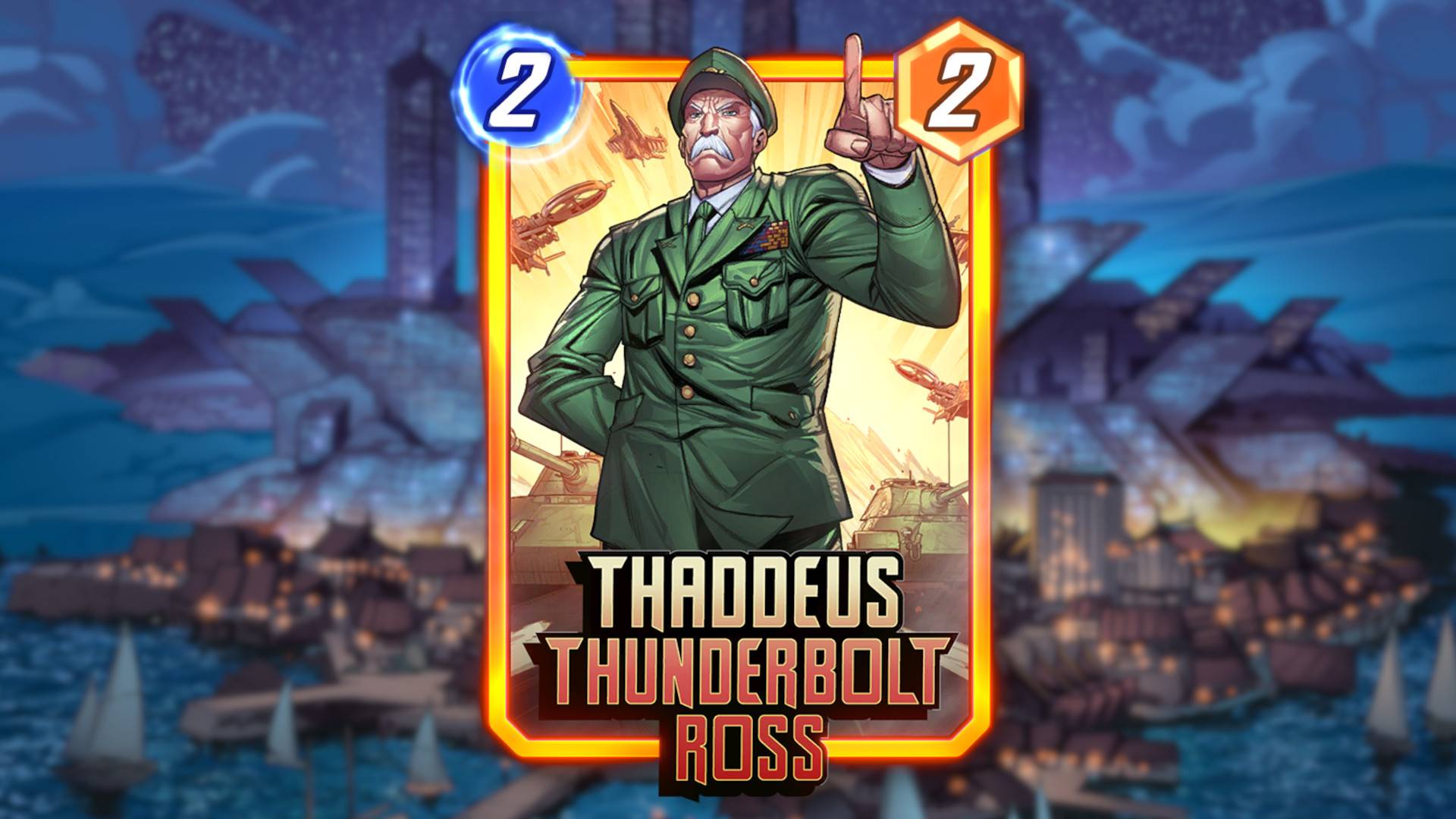 Deck Thaddeus Thunderbolt Ross Terbaik di Marvel Snap