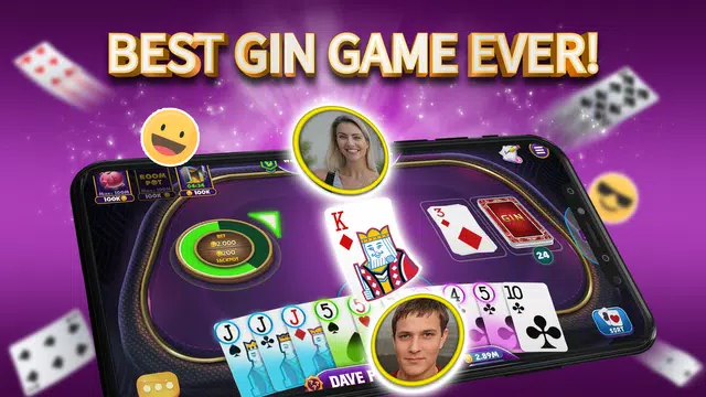 Gin Rummy Elite: Online Game Screenshot 0