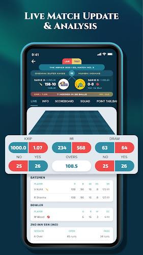 Magic Cricket Live Line - Exch スクリーンショット 1