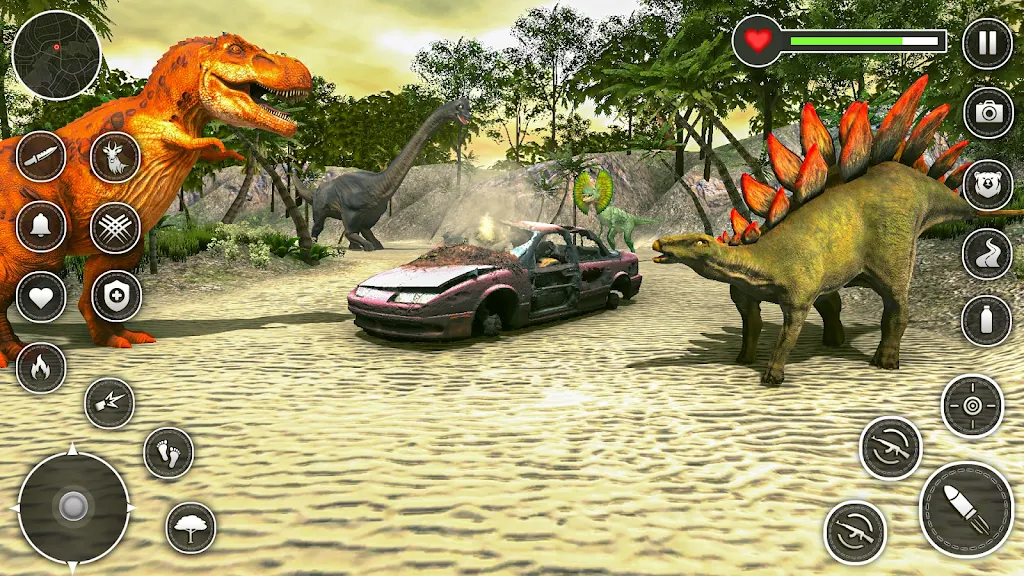 Dinosaur Hunter 3D Game Captura de pantalla 0