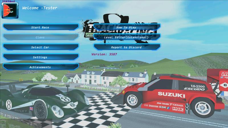 Schermata TrackRacing Online 1