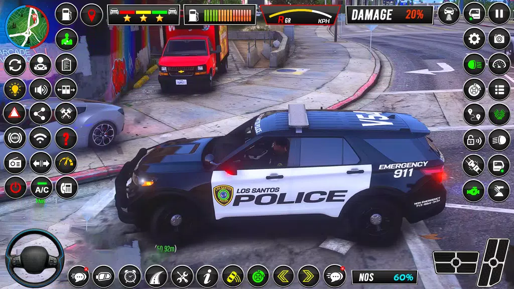 US Police Chase: Cop Car Games应用截图第2张