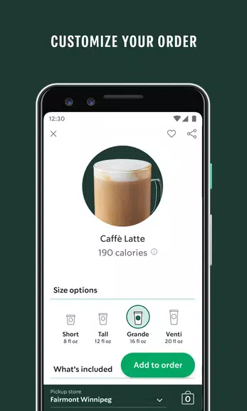 Starbucks Screenshot 3