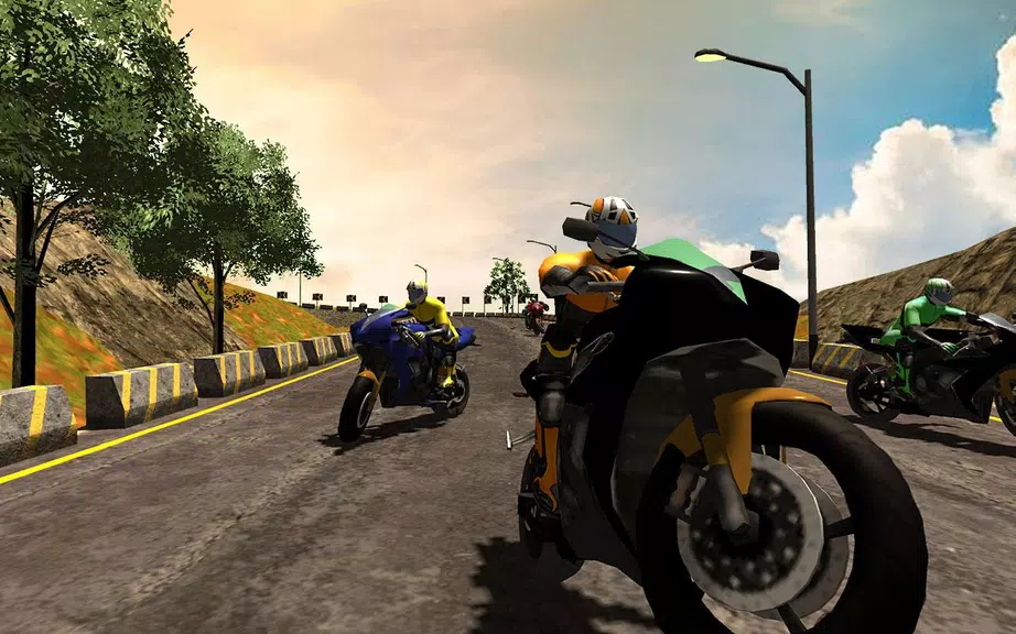 Mountain Moto Bike Racing Game Captura de pantalla 2