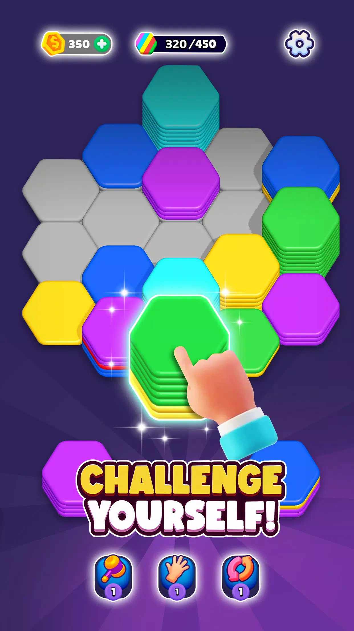 Hexa Sort Captura de tela 3