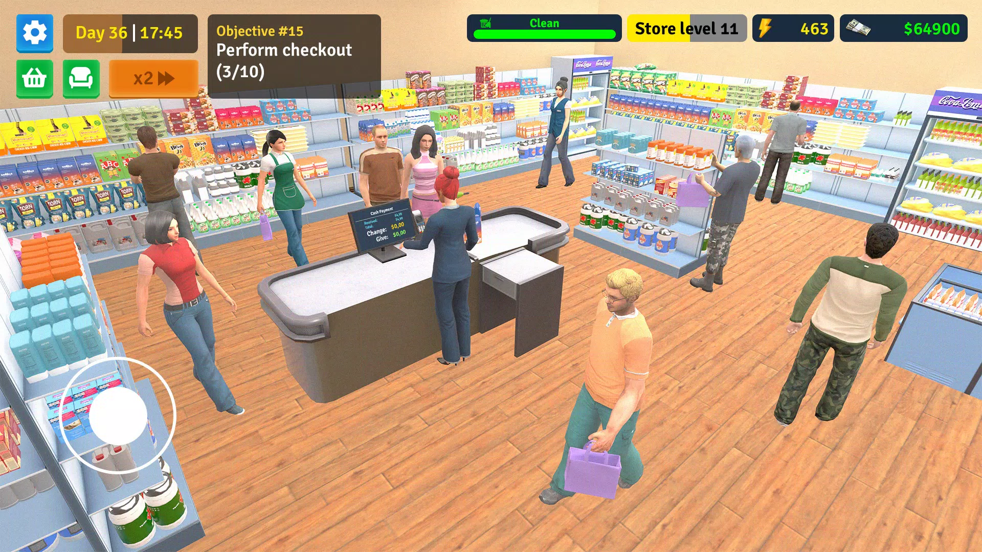 Supermarket Simulator Store应用截图第1张
