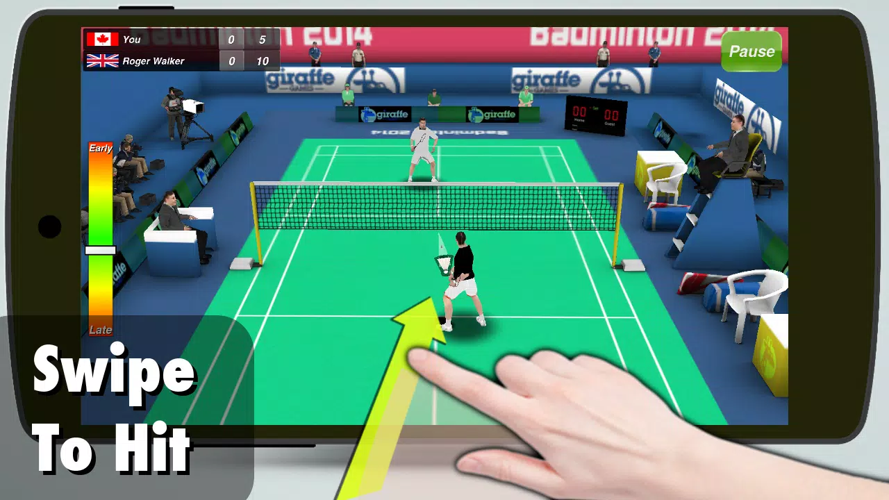 Badminton 3D ภาพหน้าจอ 0