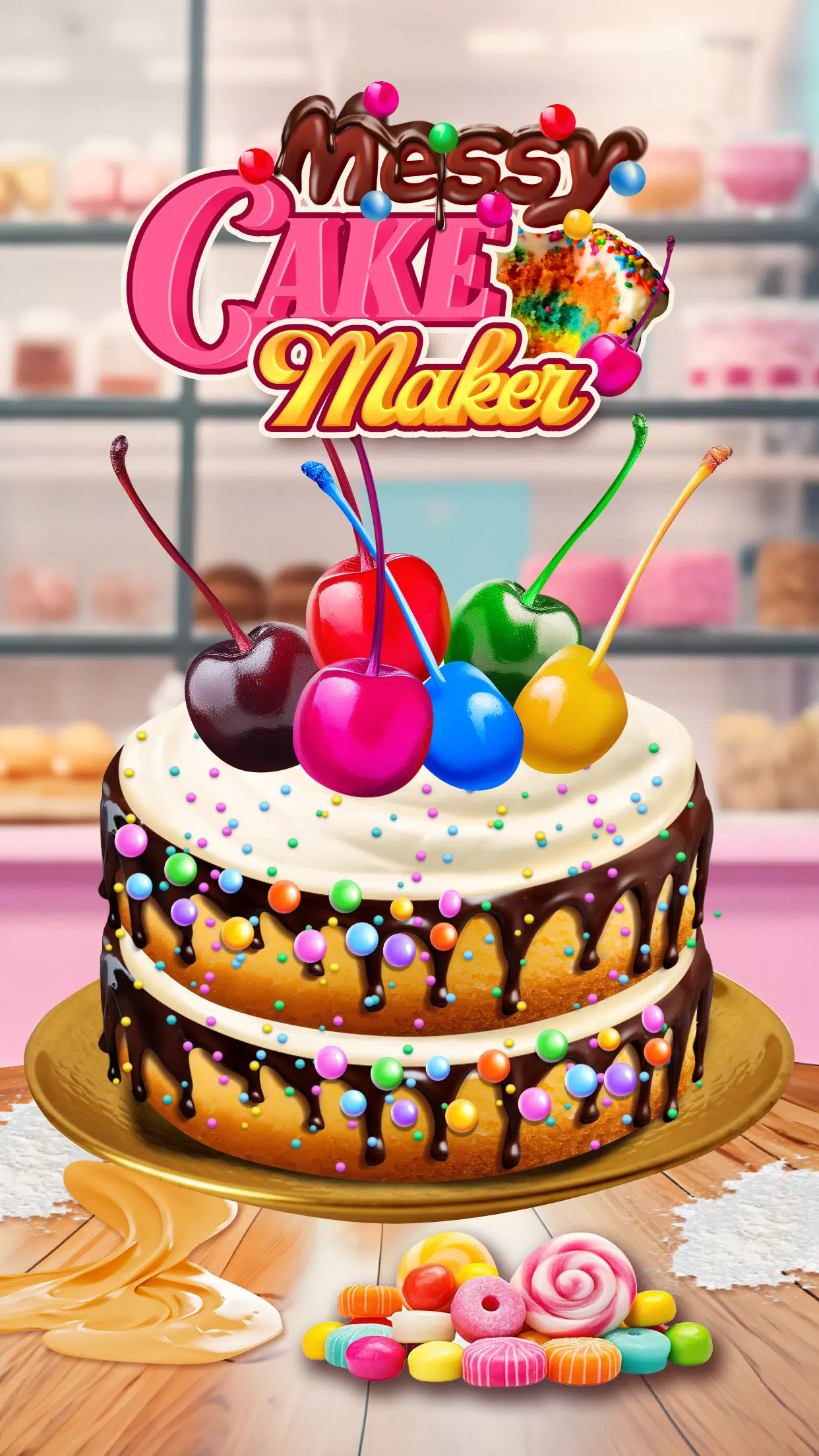 Messy Cake Maker Скриншот 0