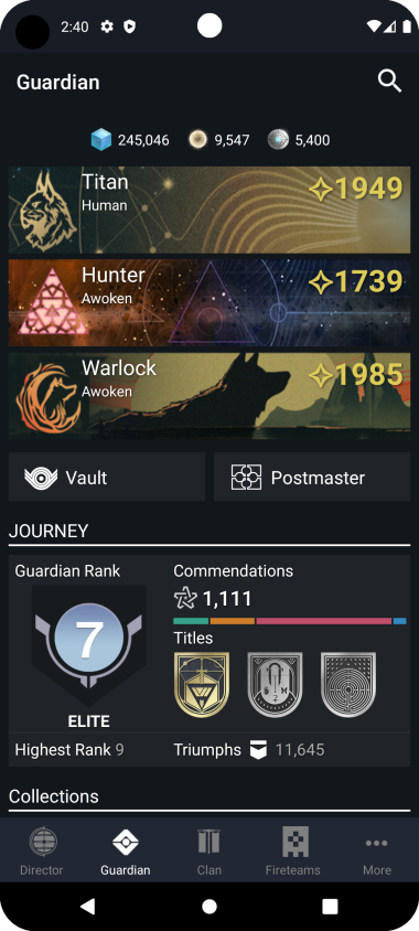 Compagnon de Destiny 2 Capture d'écran 2