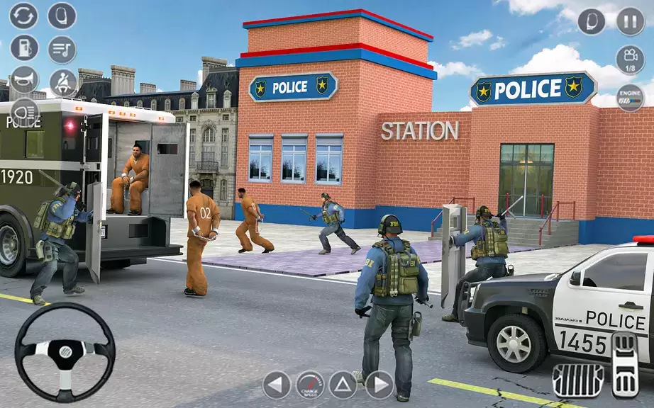 Police Car Driving Games 3D Скриншот 0