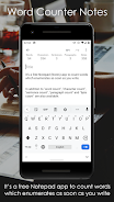 有字符計數功能的便條本 :CountablePad應用截圖第0張