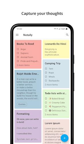 Notally - Minimalist Notes Screenshot 0