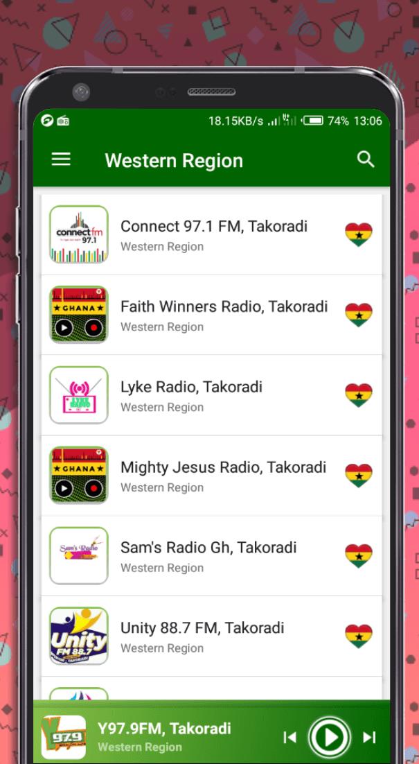 Ghana Radios - All Ghana Radio Captura de pantalla 2