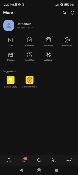 KakaoTalk : 通訊應用應用截圖第1張