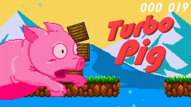 Turbo Pig platformer pixel art 스크린샷 0