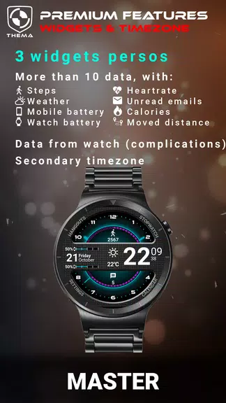 Master Watch Face स्क्रीनशॉट 3