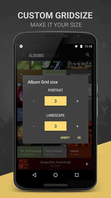 BlackPlayer EX Music Player ဖန်သားပြင်ဓာတ်ပုံ 2