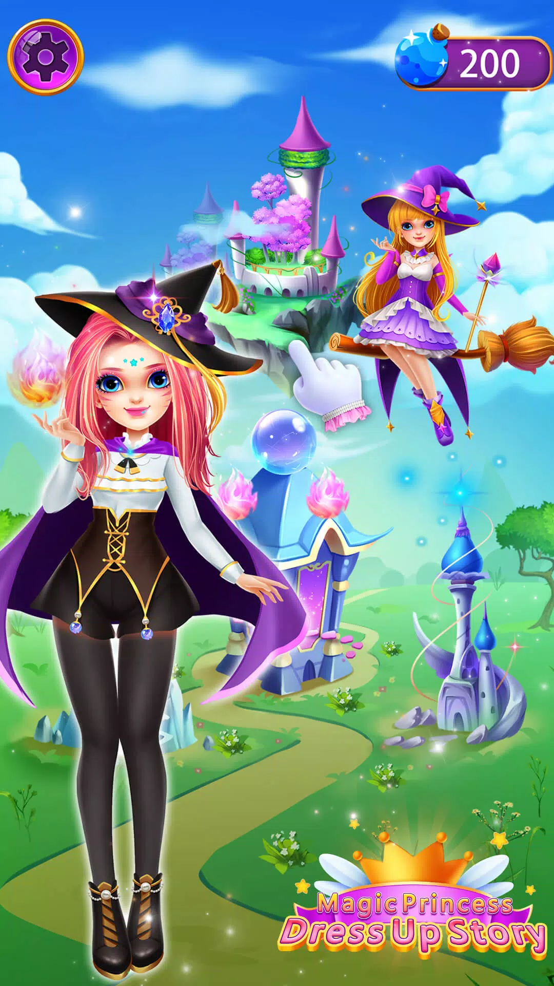 Magic Princess Dress Up Story Tangkapan skrin 0