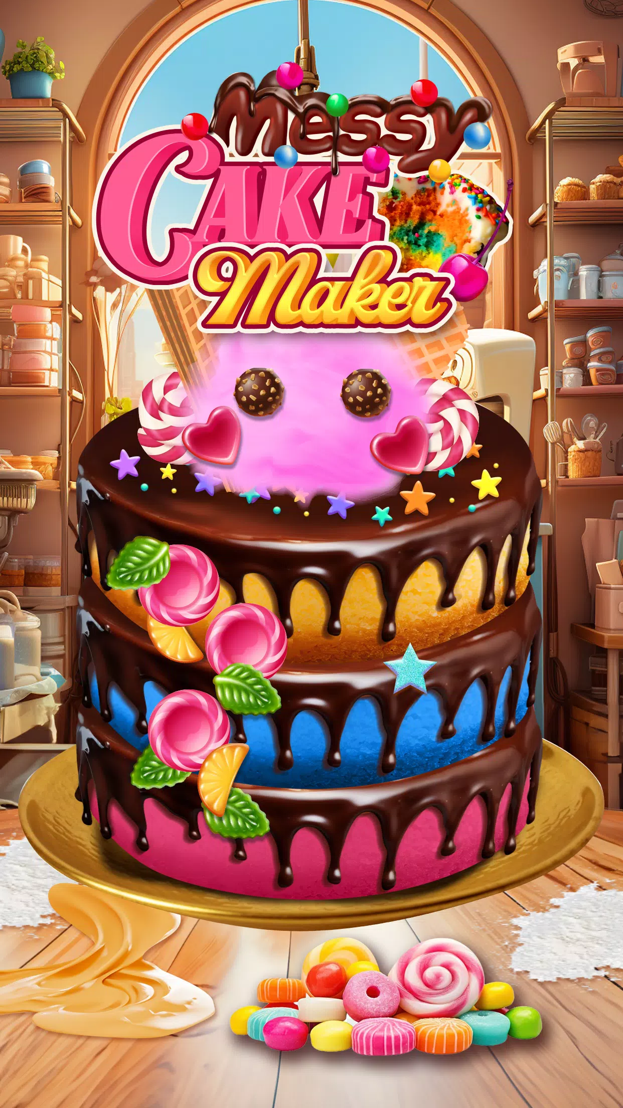 Messy Cake Maker Скриншот 2