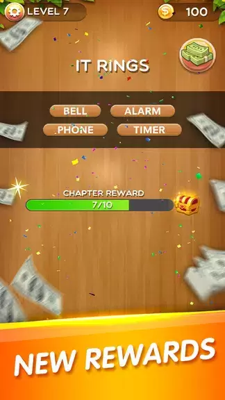 Word Connect - Win Real Reward Ảnh chụp màn hình 1