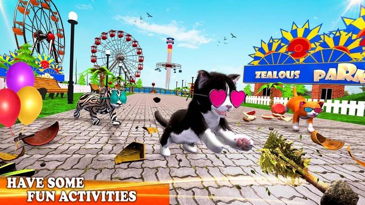 Pet Cat Simulator Cat Games Screenshot 2