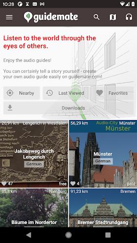 guidemate Audioguide-Plattform Capture d'écran 3