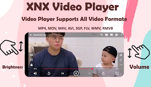 XNX Video Player - XNX Video Player HD ဖန်သားပြင်ဓာတ်ပုံ 0