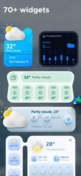 Overdrop: Weather today, radar Screenshot 1