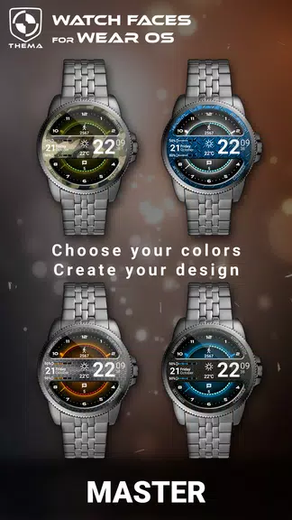 Master Watch Face स्क्रीनशॉट 1