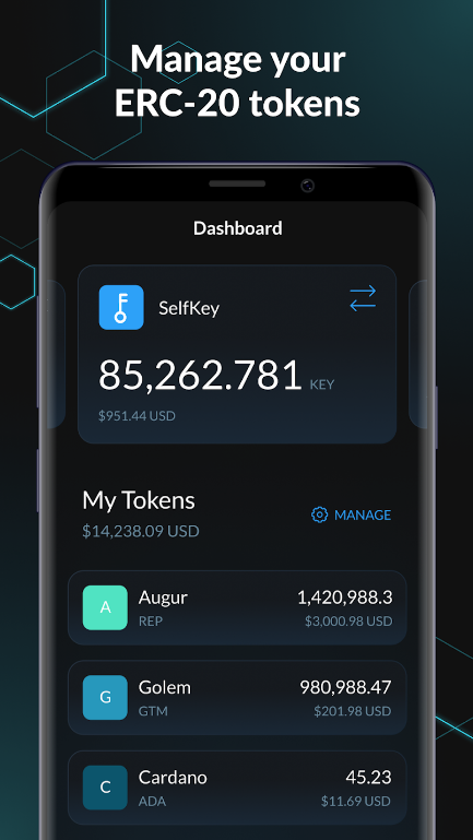 SelfKey Wallet应用截图第1张