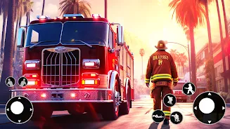 Fire Emergency Tycoon Games Captura de pantalla 0