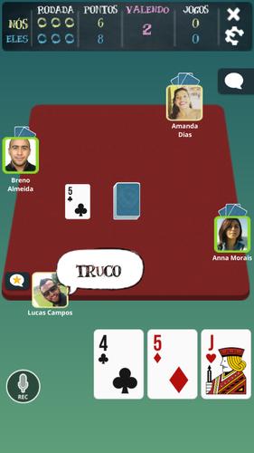 Truco Brasil Screenshot 3